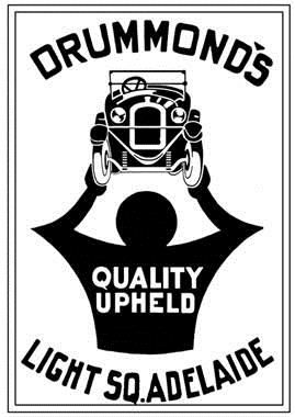 Restored Drummond's dashboard plaque