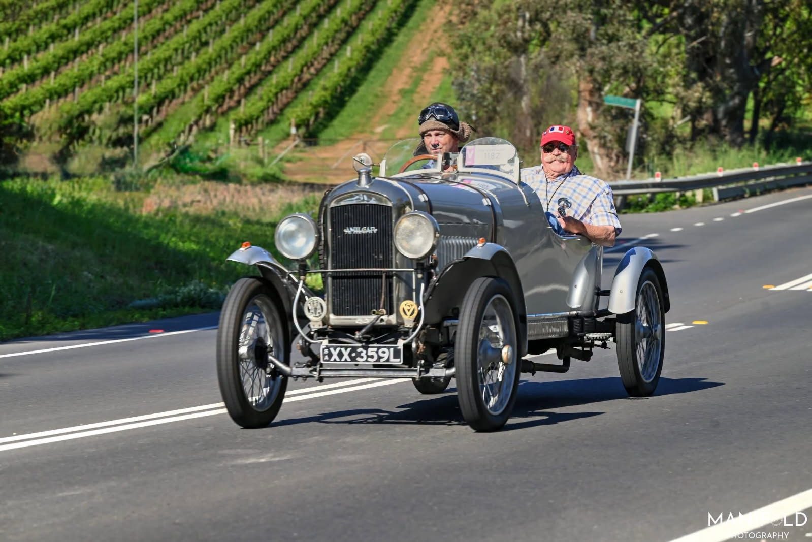 1925 Amilcar C4 on a country road