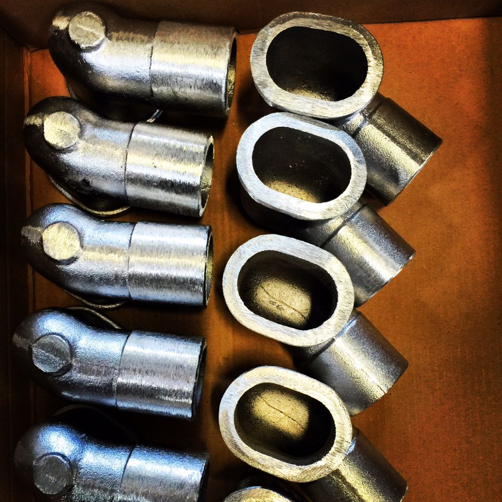Aluminium water elbow