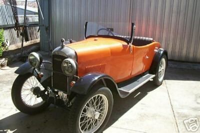 The ex Ken Winch C4 in orange